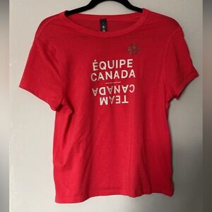 lululemon athletica Red Team Canada Graphic Short Sleeve Tee